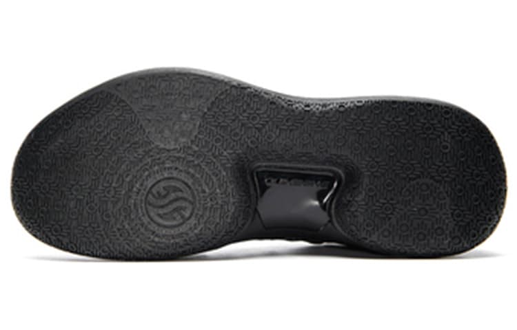 361° AG 1 Aaron Gordon 1 Амортизирующие, противоскользящие и износостойкие баскетбольные кроссовки средней высоты, мужские, черные, серые