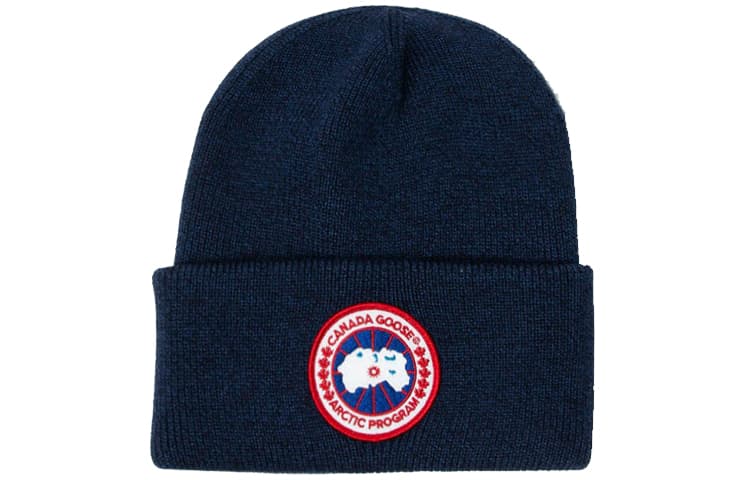 Canada Goose Logo Patch Beanie