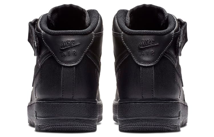 Nike Air Force 1 Mid "Тройной черный"