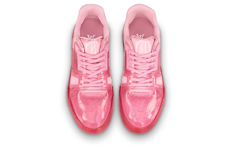 LOUIS VUITTON Кроссовки 'Розовый ПВХ'