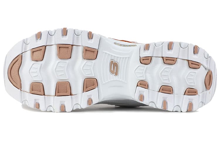 Skechers Низкие повседневные туфли женские белое золото