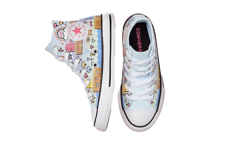 Конверсы Chuck Taylor All Star High GS 'Gamer - принцесса скейтбординга'