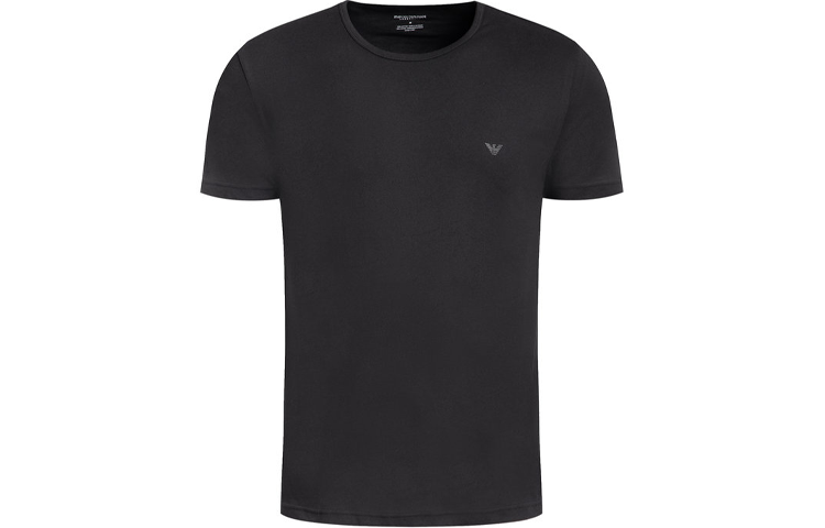 EMPORIO ARMANI Мужские футболки черные, набор из 2 шт.