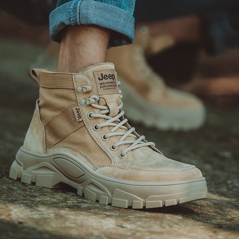 Ботинки Jeep Martin Мужские цвета хаки