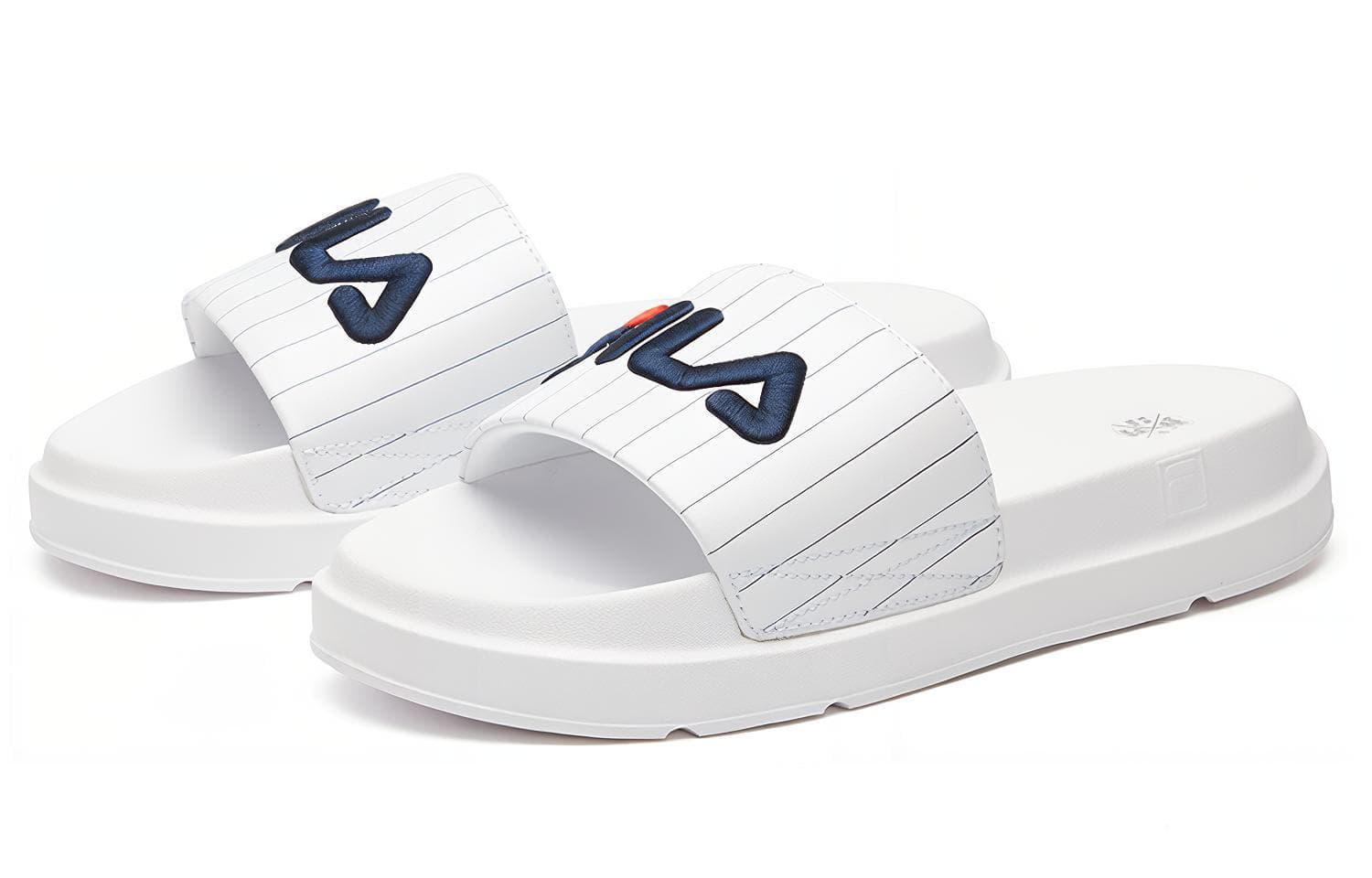 FILA Белые женские тапочки на толстой подошве