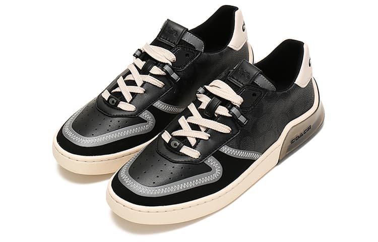 COACH CitySole Support Balance Легкая спортивная повседневная обувь с низким верхом Мужская Серый Черный