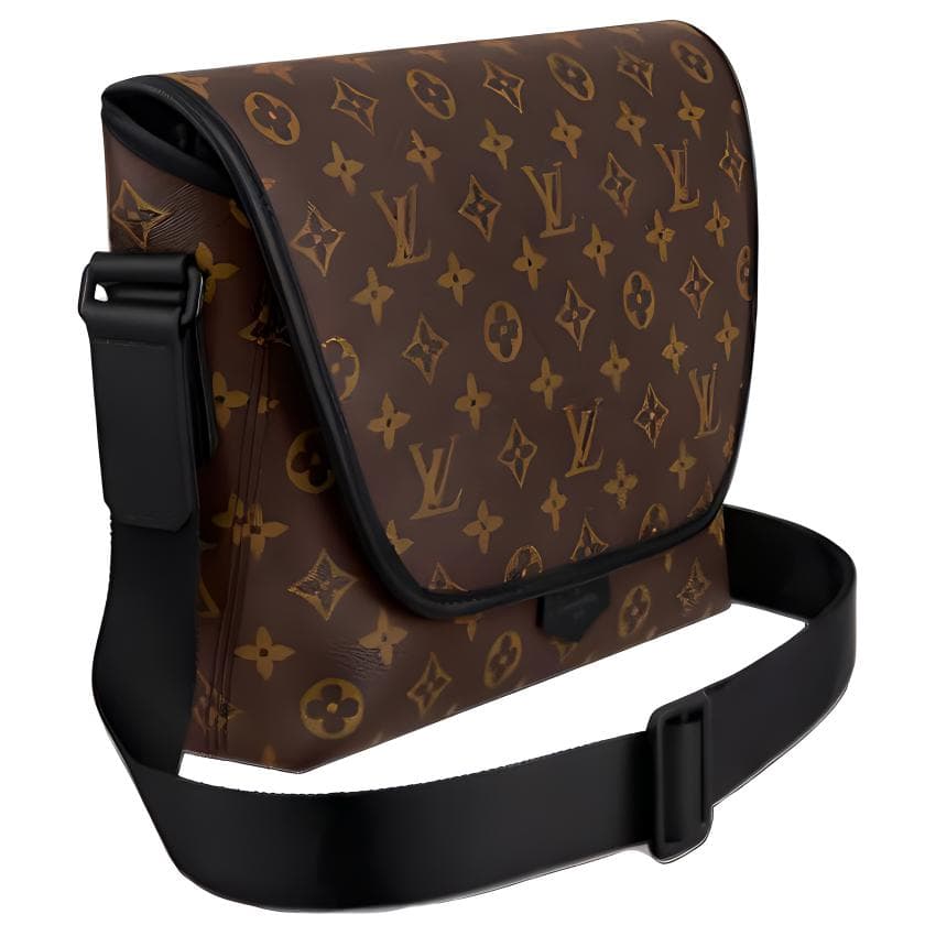 LOUIS VUITTON Магнитная сумка-мессенджер Monogram Canvas Коричневый