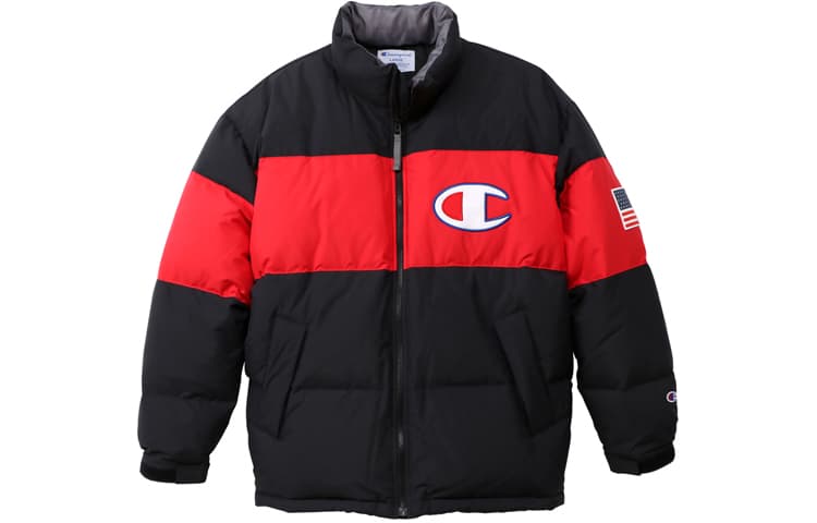 Champion Down Jacket Japan Version, Winter Men's Black