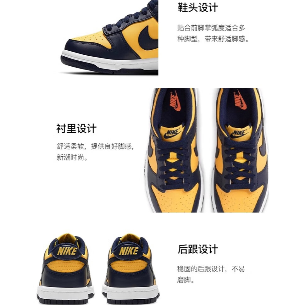 Nike Dunk Low Michigan 2021/2024 GS