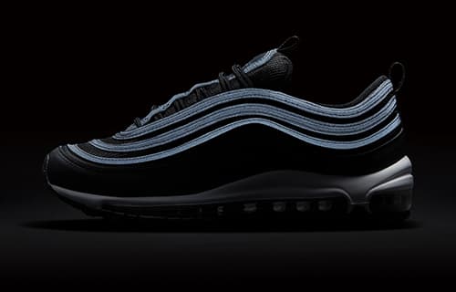 Женские кроссовки Nike Air Max 97 черные черные белые