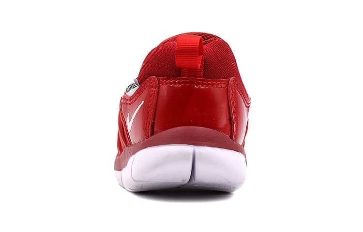 Устойчивые к истиранию низкие кроссовки Nike Dynamo для малышей, белый, красный, для младенцев и малышей