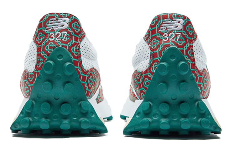 New Balance Casablanca X New Balance 327 «Красная монограмма»