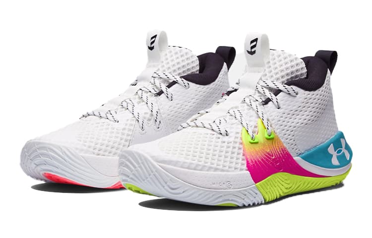 Детские баскетбольные кроссовки среднего размера Under Armour Embiid 1 для подростков