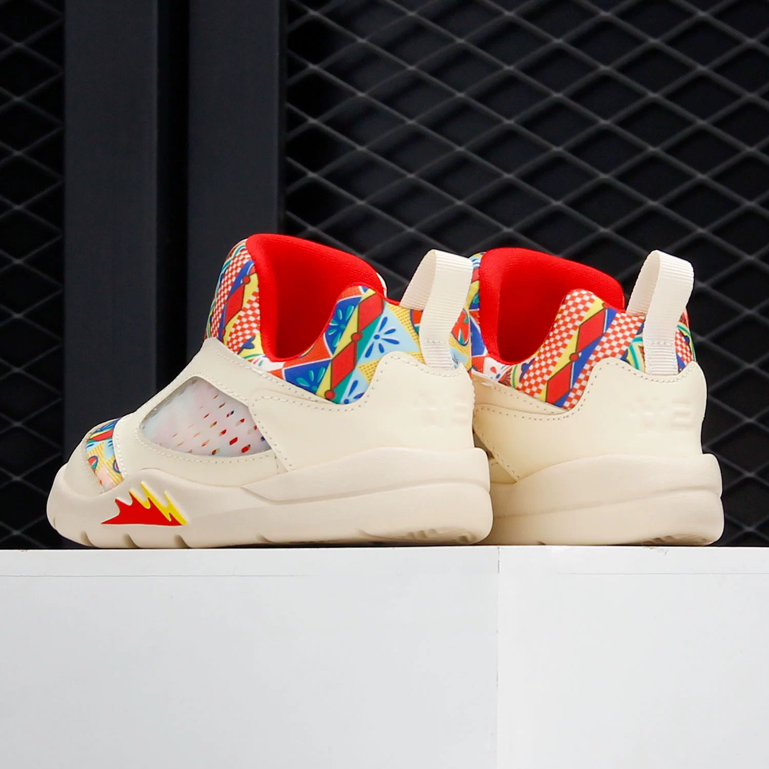 Jordan Air Jordan 5 Retro Low, китайская новогодняя нескользящая, амортизирующая, устойчивая к истиранию низкая обувь для малышей