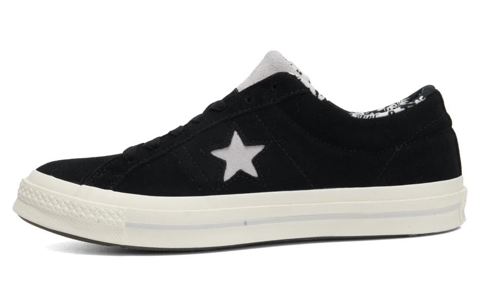 Converse One Star Low 'Tropical Black'