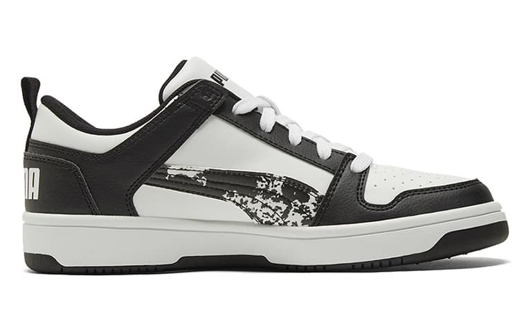 PUMA Rebound LayUp Low 'Black White Camo'