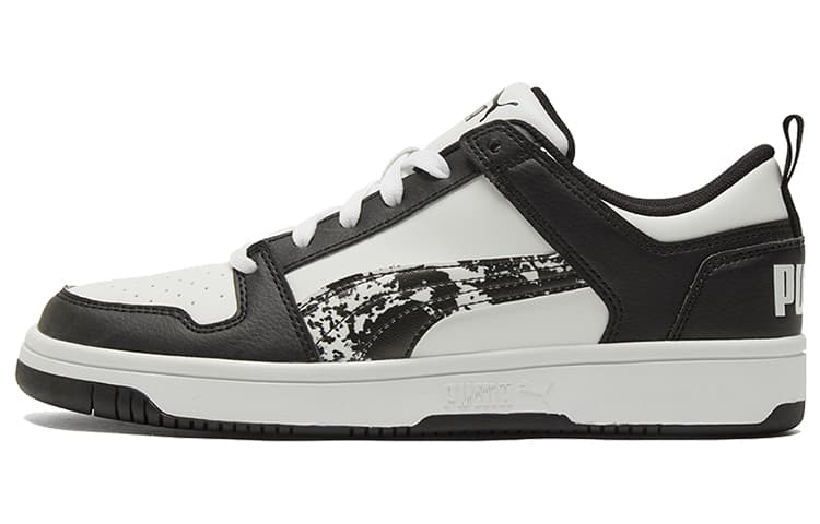 PUMA Rebound LayUp Low 'Black White Camo'