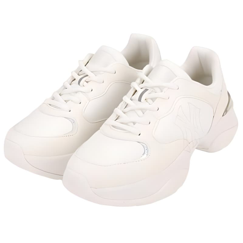 MLB Big Ball Chunky Cookie Массивные кроссовки унисекс с низким берцем, белые