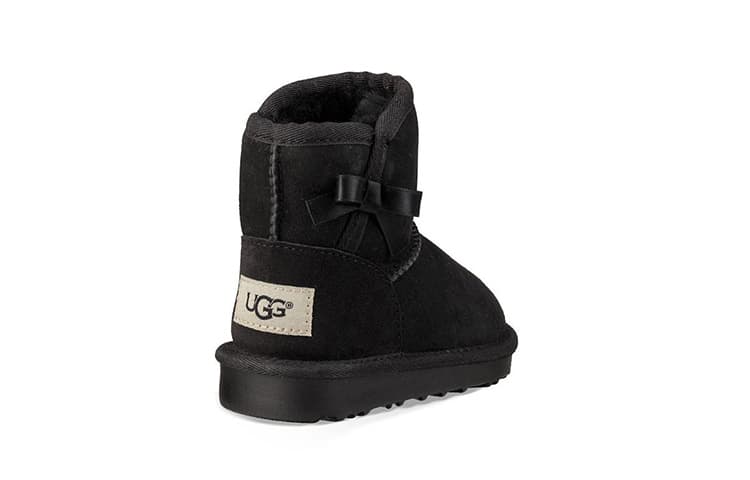 Детские сапоги UGG черные для детей 3-7 лет