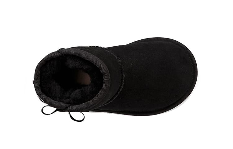 Детские сапоги UGG черные для детей 3-7 лет