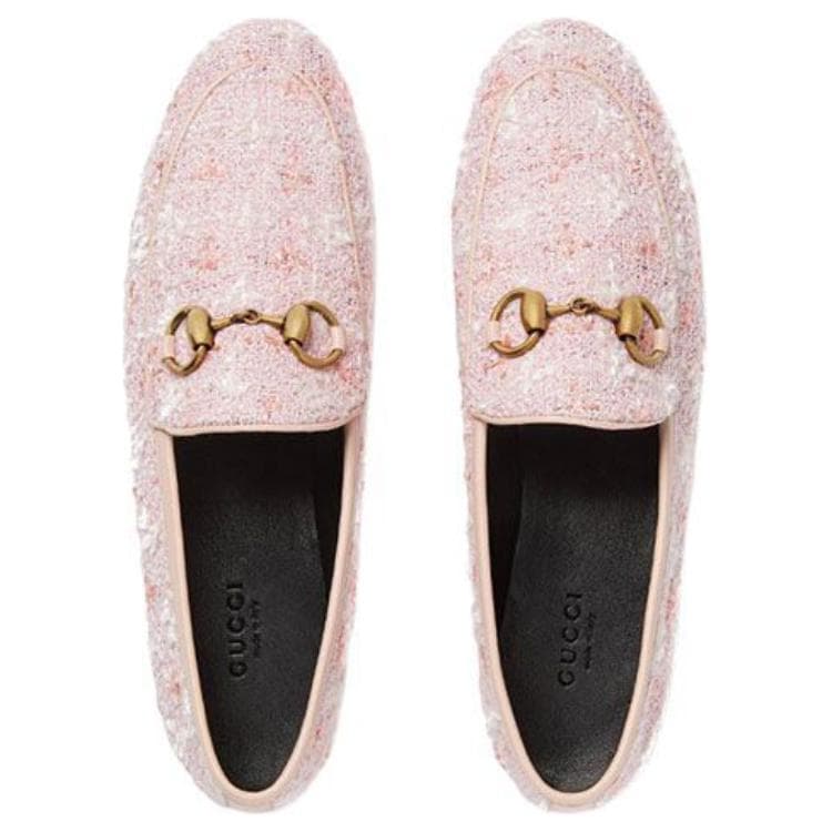 GUCCI Jordaan Повседневные одинарные туфли женские розовые