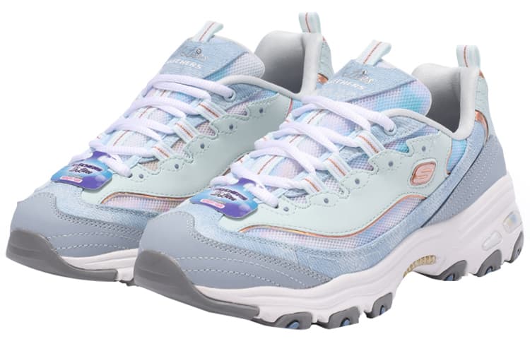 Кроссовки Skechers D Lites Голубые женские