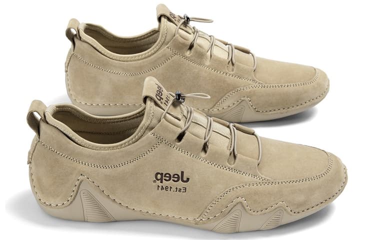 Jeep Амортизирующая, устойчивая к истиранию, дышащая, легкая повседневная обувь с низким верхом, мужская, песочная