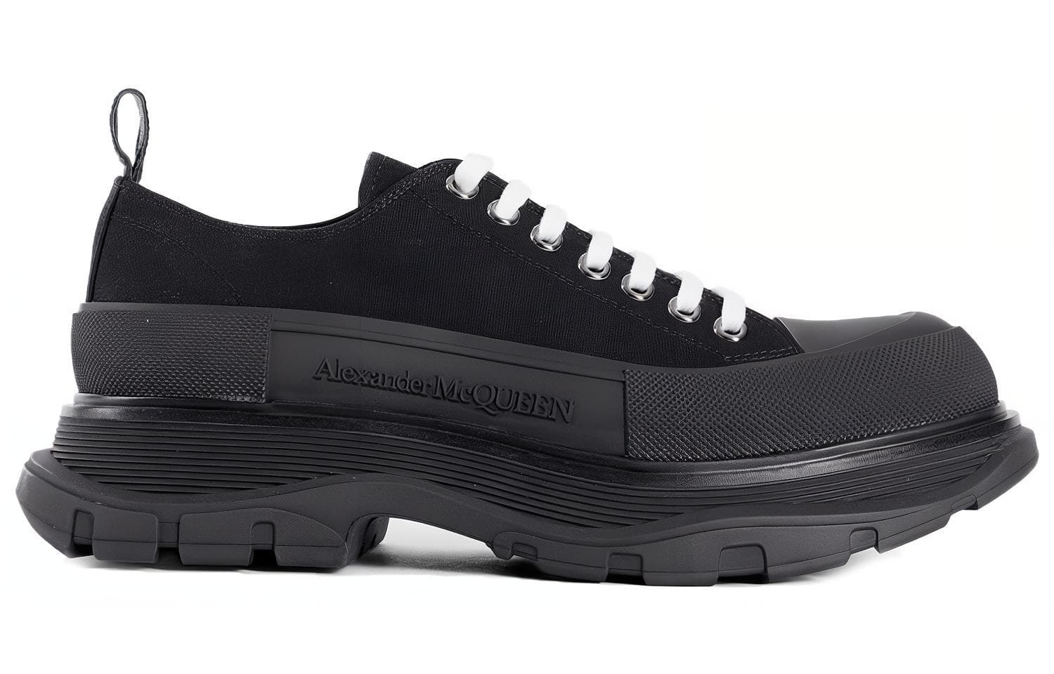 Кроссовки на шнуровке Alexander McQueen Tread Slick 'Triple Black'