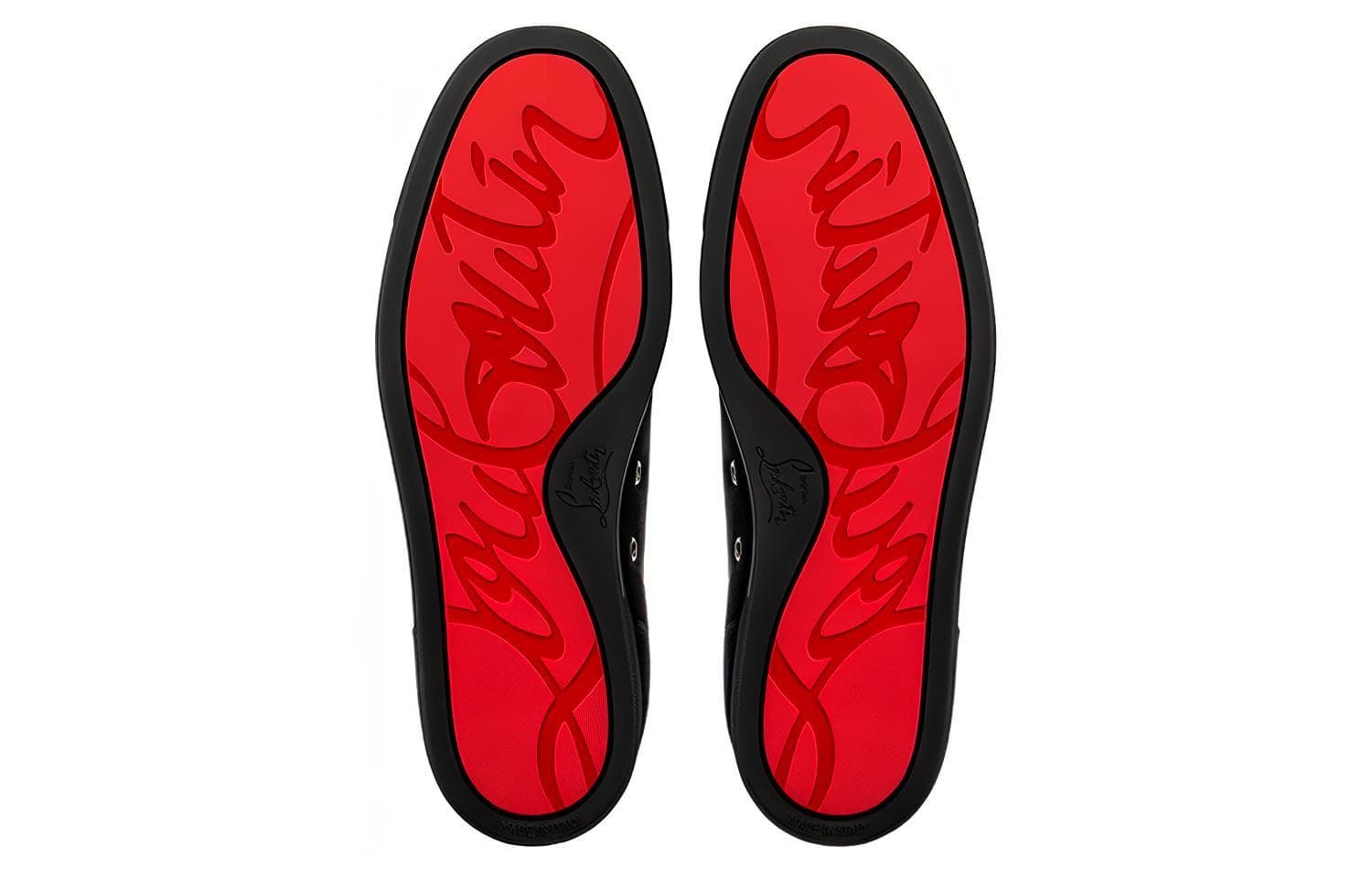 Christian Louboutin Louis Junior Spikes Кроссовки Черные