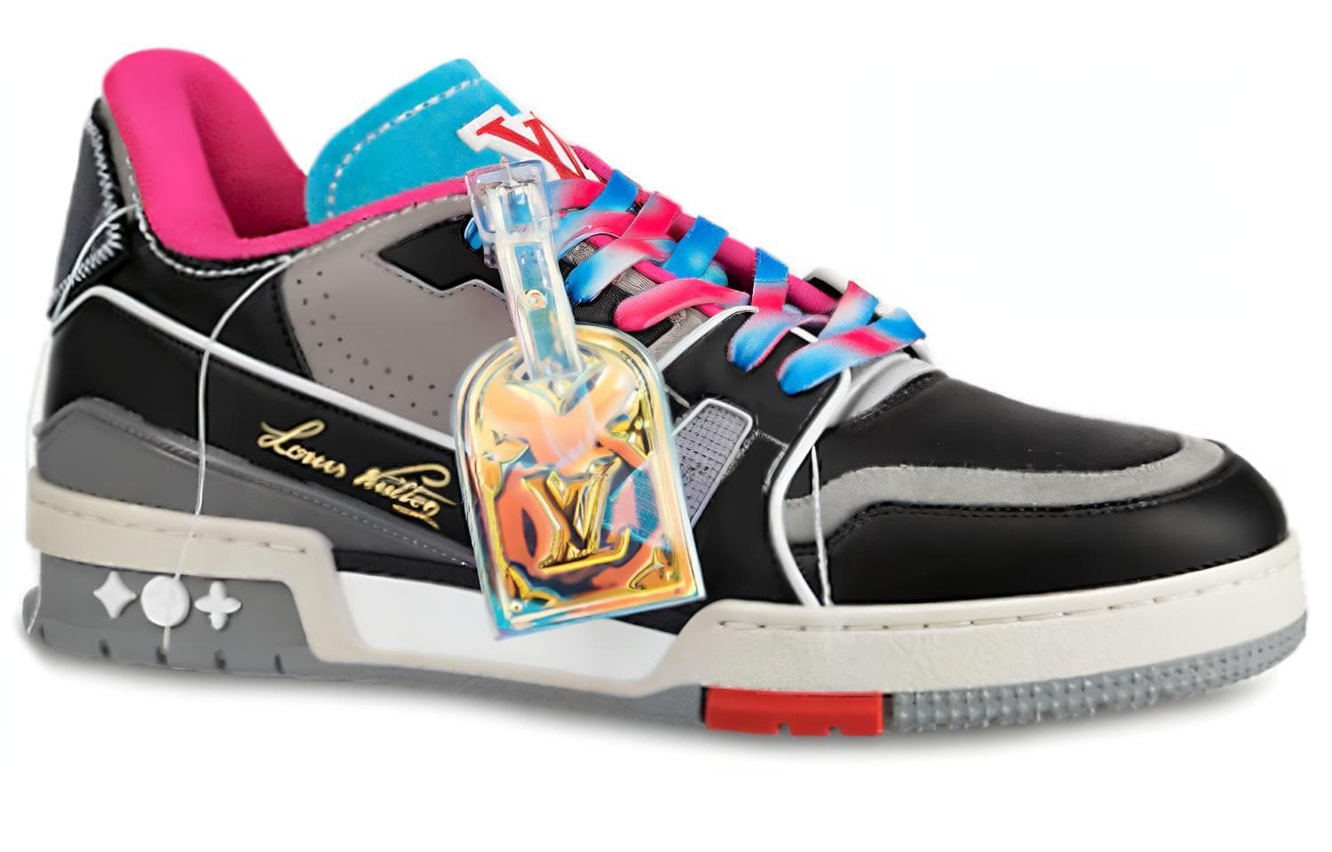 LOUIS VUITTON Кроссовки 'Розовый разноцветный'