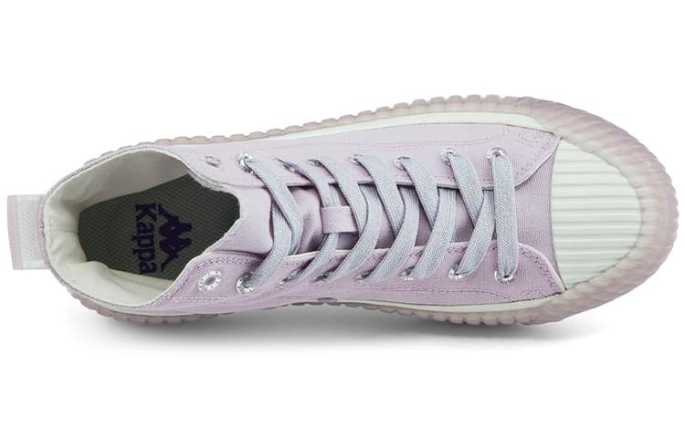 Kappa Устойчивые к истиранию высокие туфли из парусины женские Iris Purple