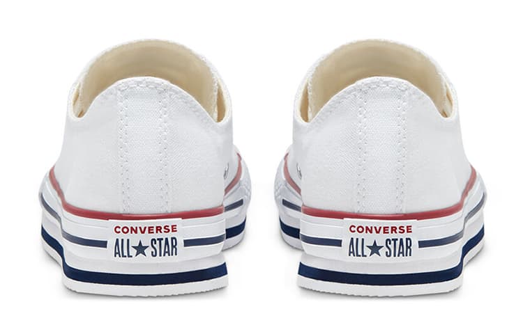 Детские парусиновые туфли с низким берцем Converse Chuck Taylor All Star, белые, красные, синие, для подростков