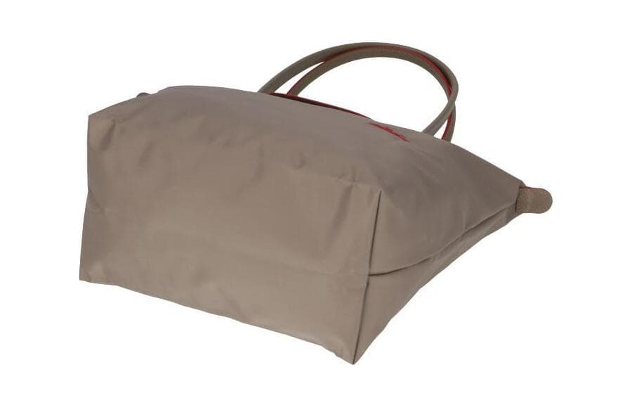 LONGCHAMP Le Pliage Club Сумка на плечо из нейлоновой ткани с длинной ручкой, Женская труба, коричневая