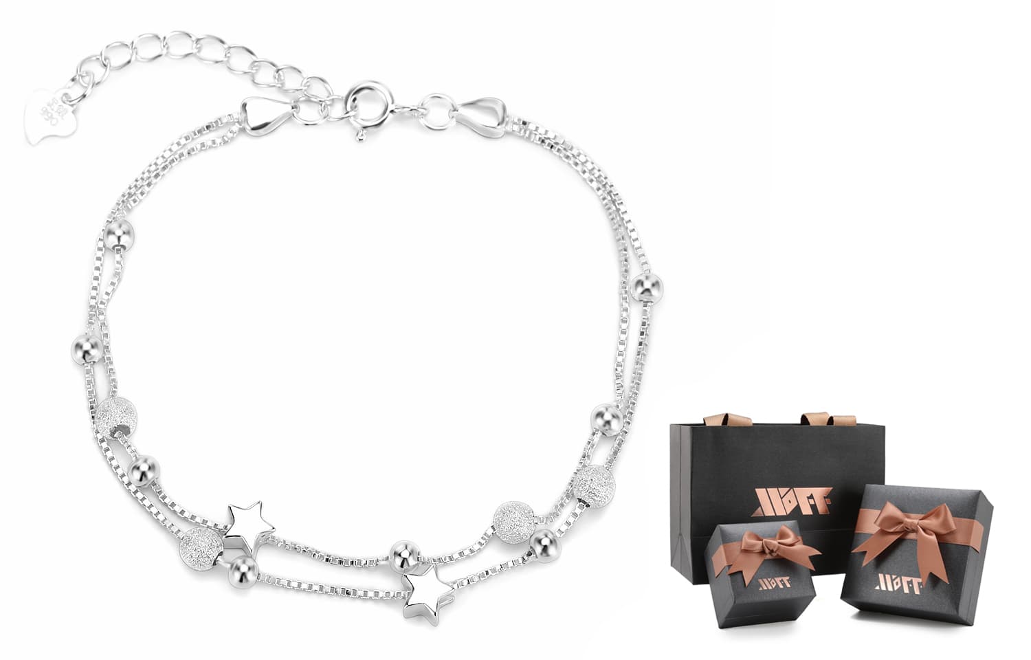 XXOFF 990 Silver Bracelets Women's Silver