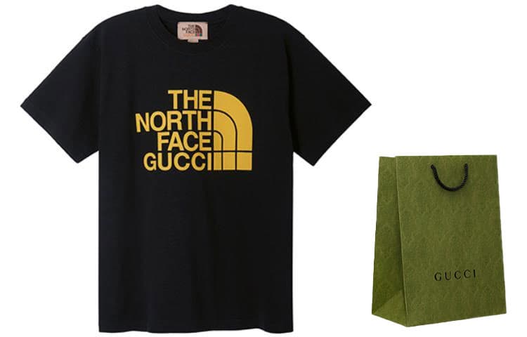 Футболка оверсайз The North Face X GUCCI