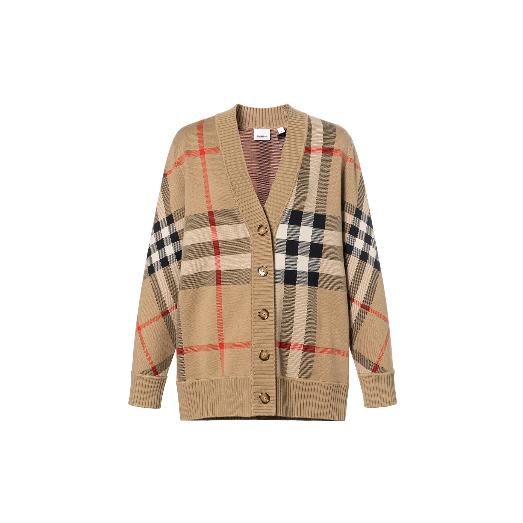 Burberry Vintage Check V neck Cardigan