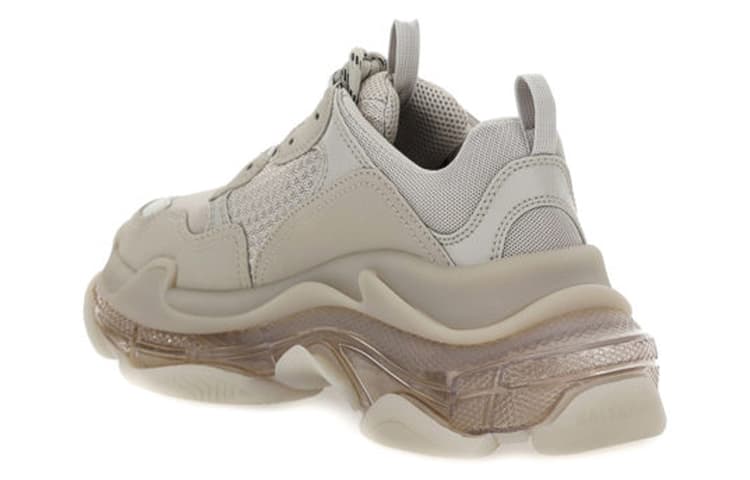 Женские кроссовки Balenciaga Triple S, Clear Sole Beige