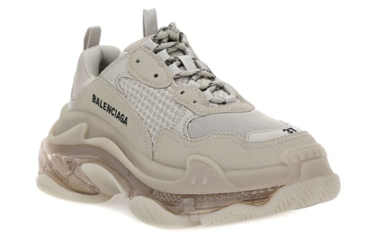 Женские кроссовки Balenciaga Triple S, Clear Sole Beige