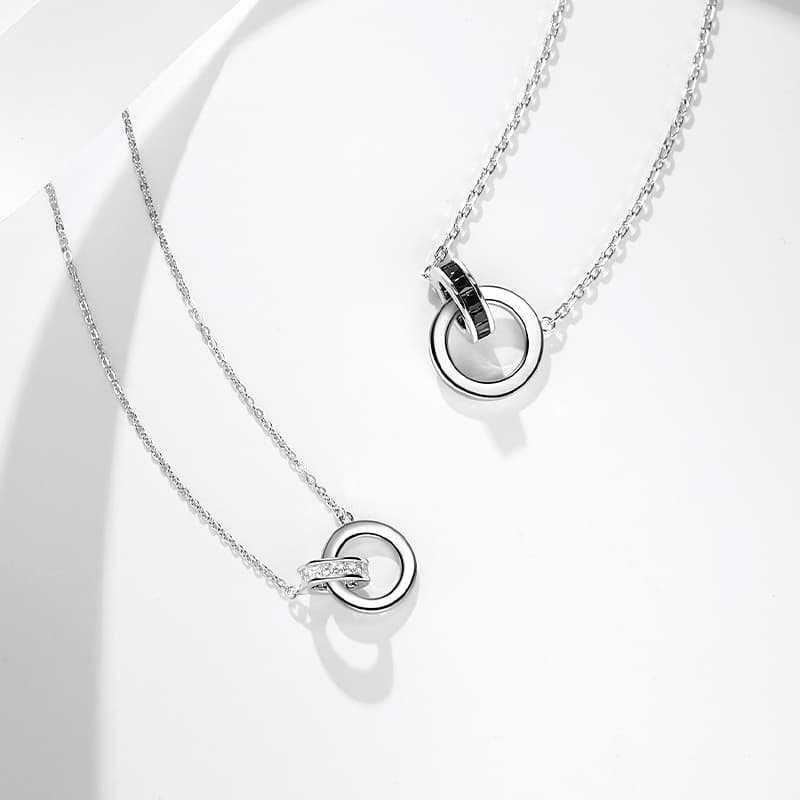 FANCI S925 Серебряные ожерелья женские серебряные