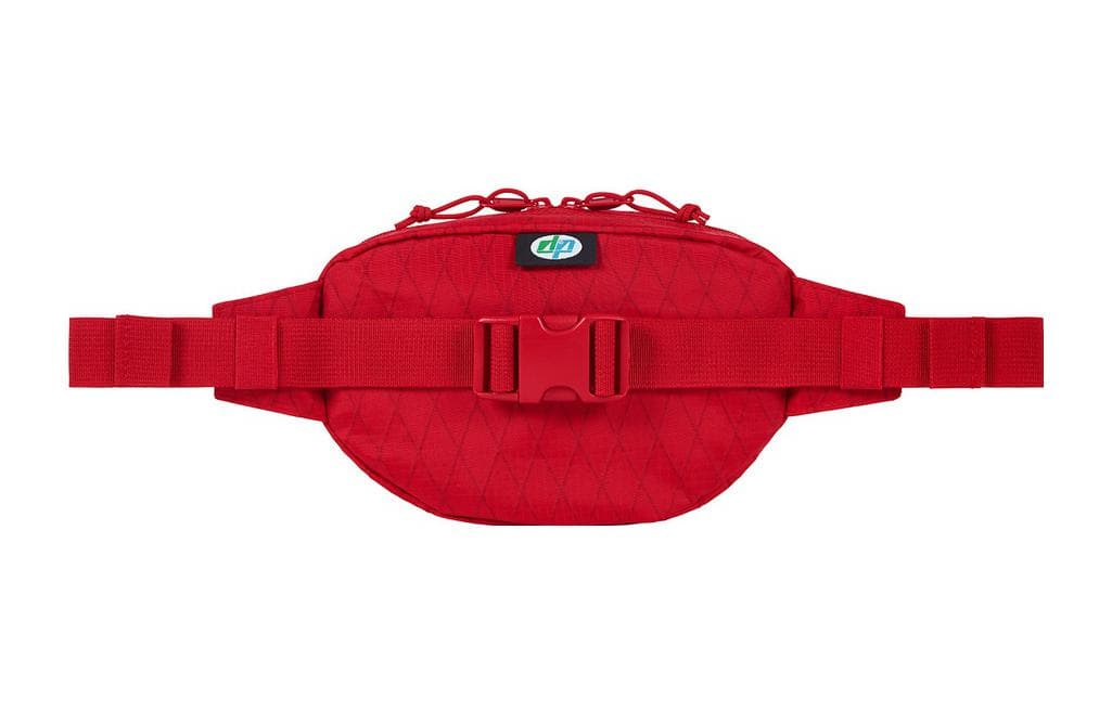 Тканевая сумка через плечо Supreme FW18, сумка на ремне, поясная сумка, обычный унисекс, красный цвет