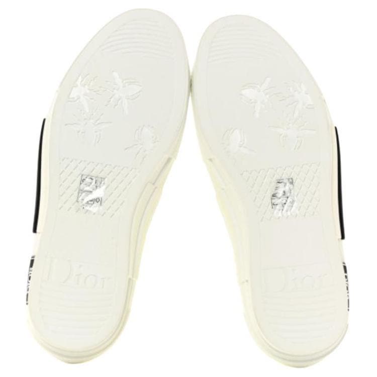 DIOR B23 Low Белый Желтый Косой