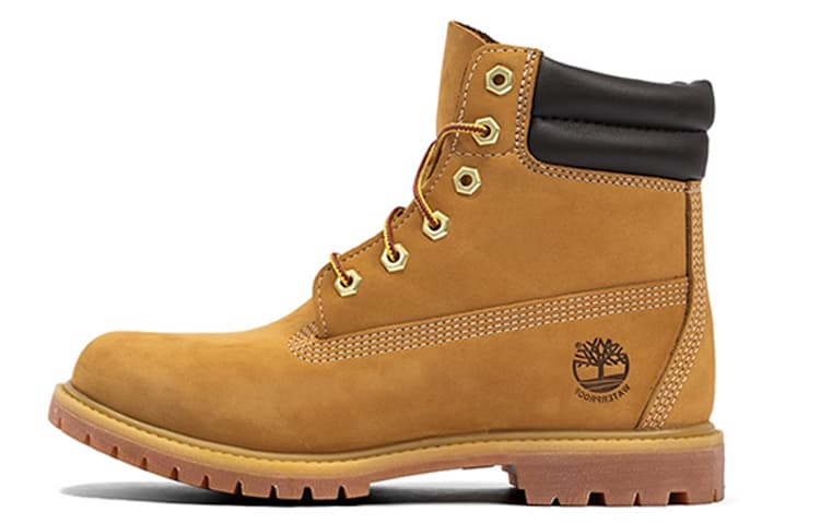 Timberland 6 Inch Waterville Double Collar 'Wheat' Women's