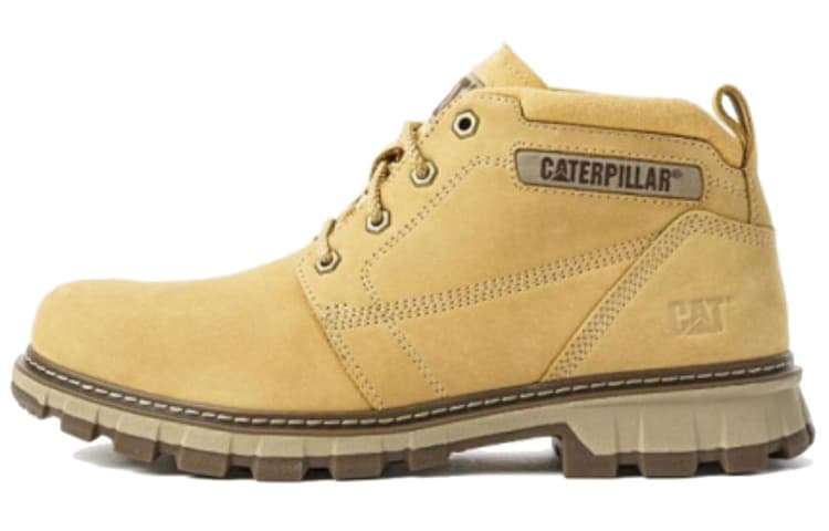 CAT Ankle Length Martin Boot Men's Yellow