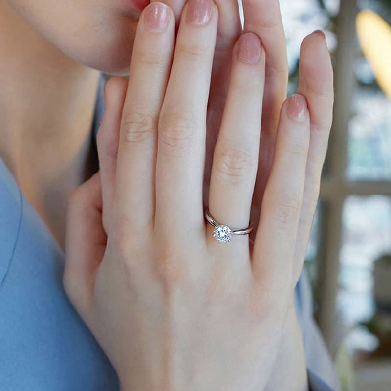 Кольца Lady Go из стерлингового серебра 925 пробы, женские парные кольца