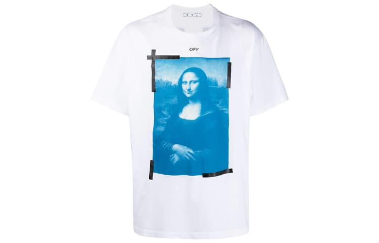 OFF WHITE Mona Lisa Tape Tee