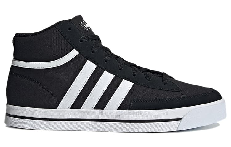 Adidas Neo Retrovulc Mid Shoes Черный/Белый