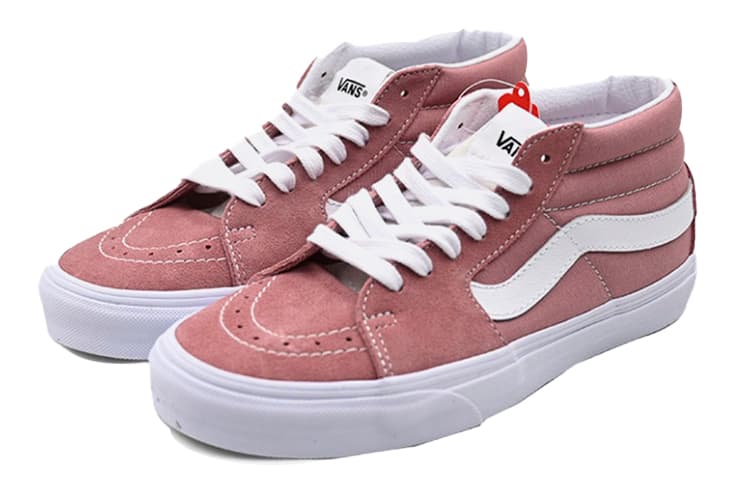 Vans Sk8 Mid Pink Унисекс Розово-красный