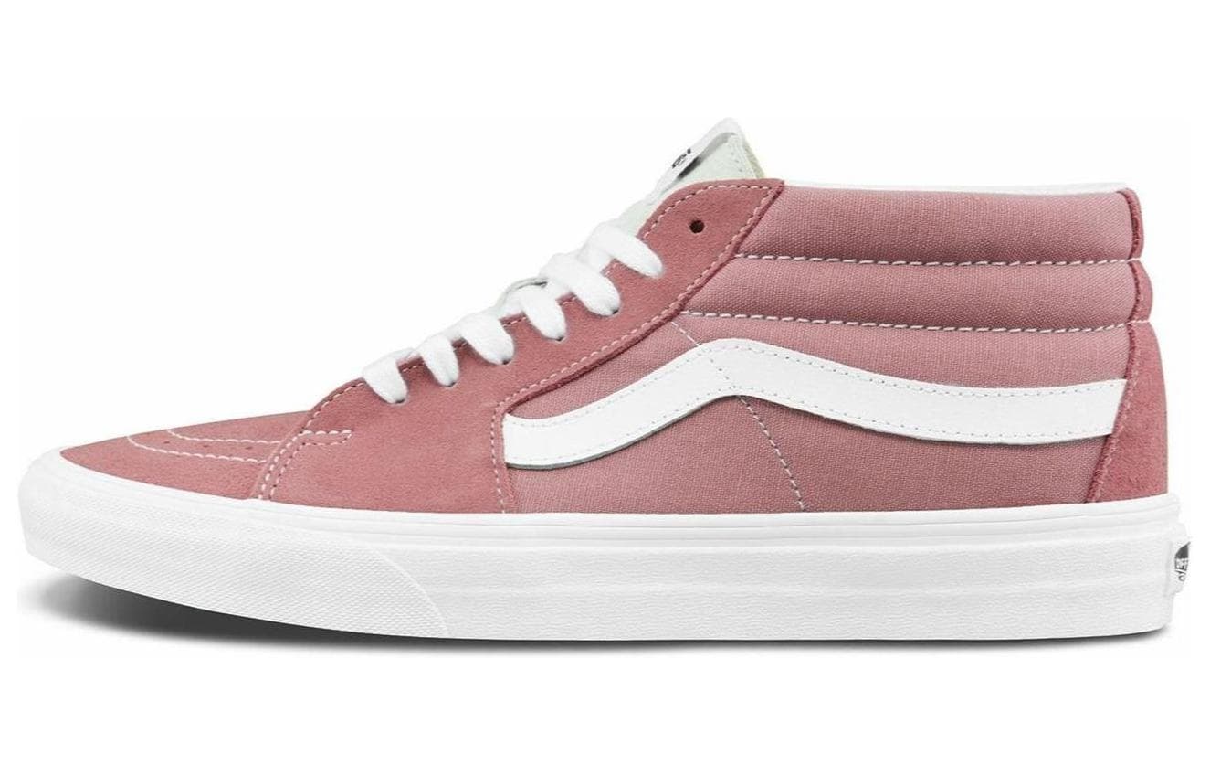 Vans Sk8 Mid Pink Unisex Rose Red
