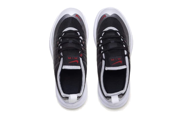 Детские повседневные кроссовки Nike Air Max Axis с низким берцем черного, серебристого цвета для детей от 3 до 7 лет