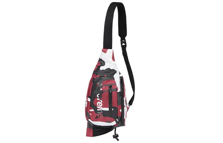 Сумка через плечо Supreme из полиэстера, сумка через плечо, поясная сумка, сумка-слинг, обычная унисекс, многоцветная